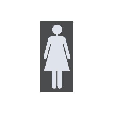 8711234017598-Pickup Home 3D - Pictogramme frame Femme - gris-Avant-0