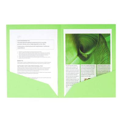 3130634150004-Exacompta Nature Future - 25 Chemises double poche - 220 gr - couleurs assorties-Avant-0