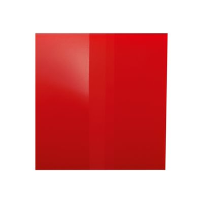 4004360887765-Sigel Artverum - Tableau magnétique en verre - 12 x 78 cm - rouge-Gros plan-3