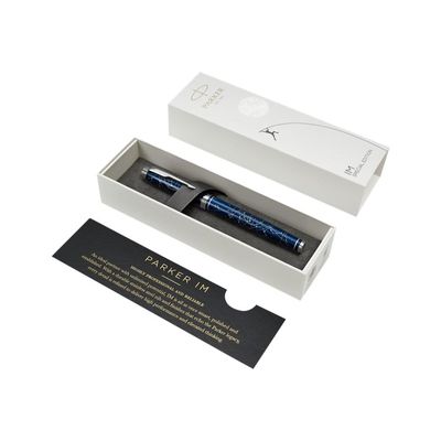 3026980741464-Parker IM Special Edition - Stylo plume - bleu astral-Angle droit-3