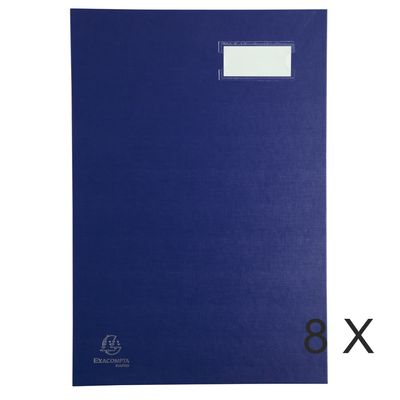 3130631570225-Exacompta - 8 Parapheurs direction 20 compartiments - bleu--0