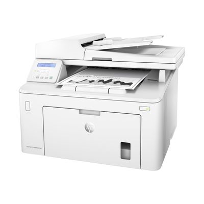 0725184114885-HP LaserJet Pro MFP M227sdn - Imprimante laser multifonction monochrome A4 - USB 2.0, LAN-Angle droit-1