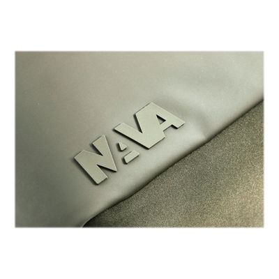 8032572185597-Nava Flat Small - Sac à dos plat pour ordinateur portable 13,3" - olive/gris-Gros plan-4