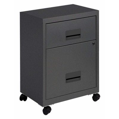 3219095952164-Caisson mobile - 2 tiroirs - anthracite--0