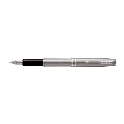 3501179315102-Parker Sonnet - Stylo plume acier - pointe moyenne-Angle gauche-0