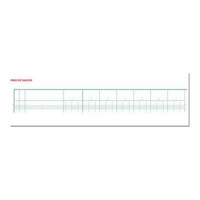 3130632061708-Exacompta - Piqûre comptable - 17 colonnes par page - 25 x 32 cm - 80 pages-Avant-1