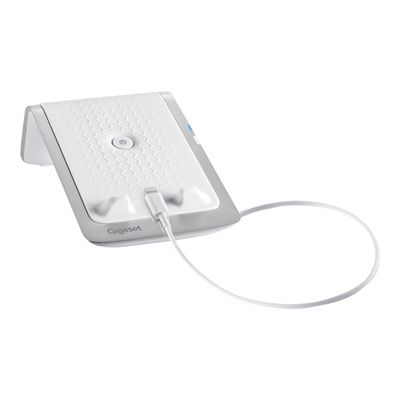 4250366843896-Gigaset MobileDock LM550i - module de charge et transfert d'appel - blanc-Angle gauche-1