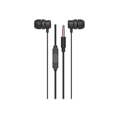 8944870161930-ONE PLUS C6193 - Kit main libre - Ecouteurs filaire avec micro - intra-auriculaire - noir-Avant-0
