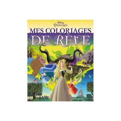 9782017144946-Mes Coloriages de Rêve - Princesses - livre à colorier-Avant-0