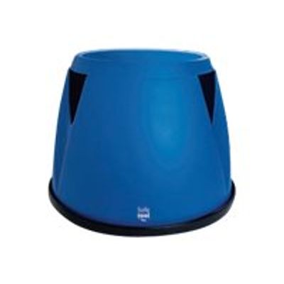 3551263500211-Tabouret - 2 marches - plastique - bleu-Avant-0