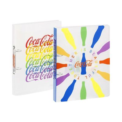3135258188723-Viquel Coca-Cola - Classeur à anneaux A4 - pour 250 feuilles - disponible en différents modèles-Avant-0