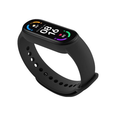 6934177736384-Xiaomi Mi Smart Band 6 - montre connectée - noir -Angle gauche-2