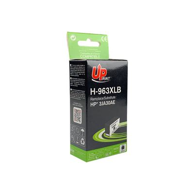 3584770904531-Cartouche compatible HP 963XL - noir - Uprint-Angle gauche-0