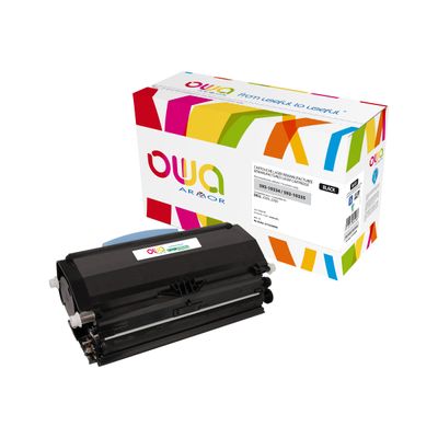 3112539604288-Cartouche laser compatible Dell 59310334 - noir - Owa K15229OW-Angle gauche-0