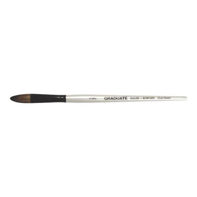 5011386081502-Daler-Rowney Graduate - Pinceau amande - poil de poney - N°1/2-Angle gauche-0