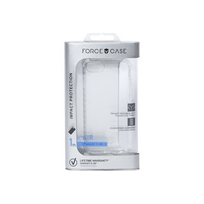 3571211392910-Force Case Air - Coque de protection pour iPhone SE (2020)/8/7/6s/6 - transparent-Avant-3