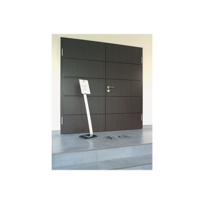 4005546403519-Durable Info Sign - Présentoir sur pied - support d'information A4-Angle gauche-3