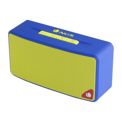 8435430605716-NGS Roller Joy - Mini enceinte sans fil - bluetooth - bleu/jaune-Angle droit-0