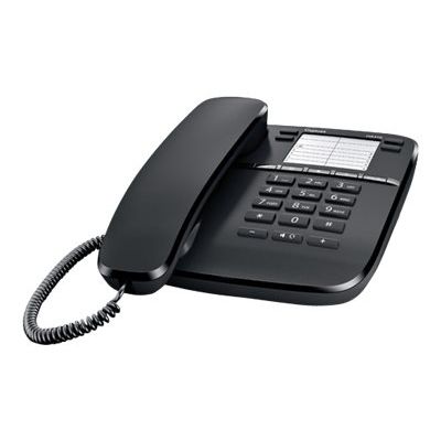 4250366829784-Gigaset DA410 - téléphone filaire - noir-Angle gauche-2