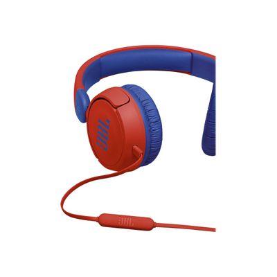 6925281976919-JBL Jr310 - casque filaire avec micro pour enfant - rouge-Gros plan-4