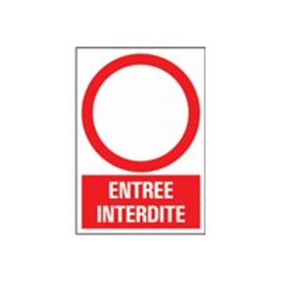8711234129215-Pickup - Panneau Entrée interdite 2 - 230 x 330 mm-Avant-0
