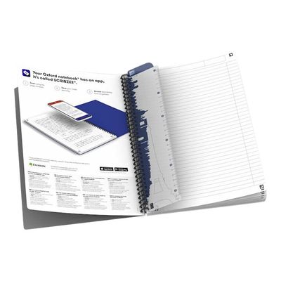 3020120029351-Oxford Office My Colours - Cahier polypro à spirale - A5 - 180 pages - ligné - disponible-P_79144595_1-9