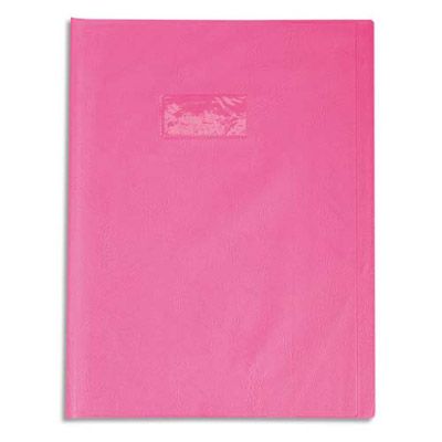 3210330722191-Calligraphe - Protège cahier sans rabat - A4 (21x29,7 cm) - grain losange - rose-P_79151717_1-0