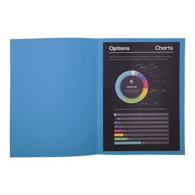 3288582171197-Exacompta Rock"s - 10 Chemises - 210 gr - turquoise-P_79346072_4-3