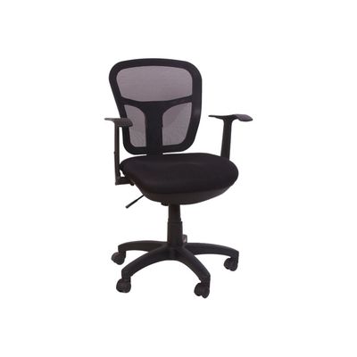 0000000108799-Fauteuil de bureau PHOENIX - accoudoirs fixes - noir-P_79350454_2-1