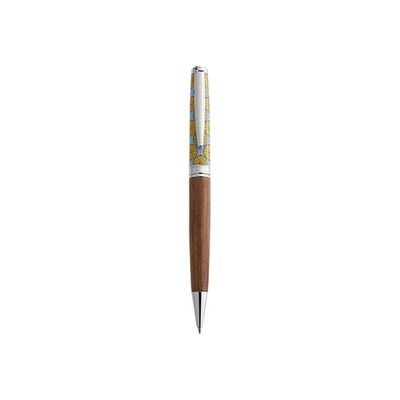 3108722412006-Oberthur Bamako - Stylo à bille - jaune/bleu-P_79352555_1-0