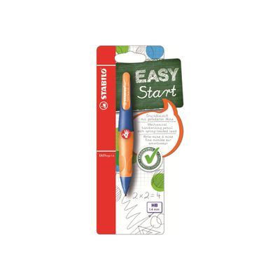 4006381469050-STABILO EASYergo - Porte mines avec 3 mines - HB - 1,4 mm - bleu/orange - droitier-P_79396688_2-0