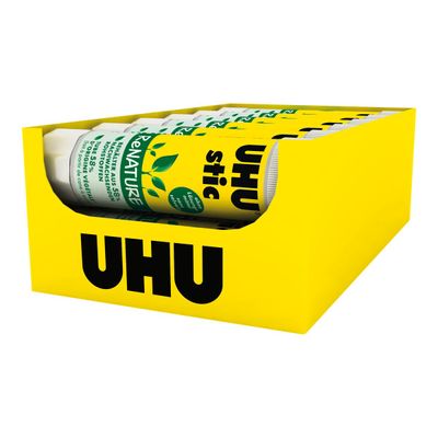 4026700377910-UHU stic ReNATURE - 12 Bâtons de colle - 40 g - Plastique écologique-P_79402222_1-0