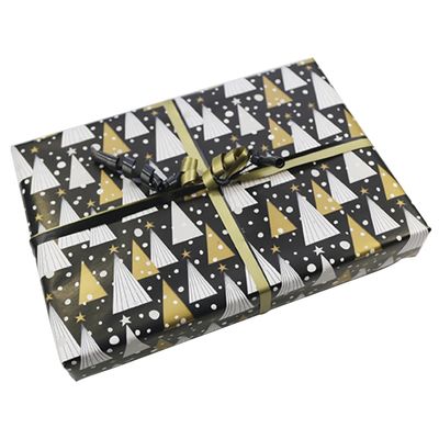 3329682119211-Clairefontaine Alliance - Papier cadeau - 70 cm x 50 m - 60 g/m² - motif sapins fond noir-P_79414979_2-1