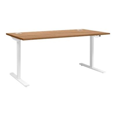 3483600722362-Bureau électrique réglable YES ! - 140 cm - Merisier-P_79419628_1-0