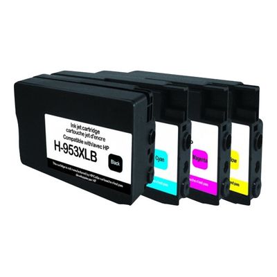 3584770830977-Cartouche compatible HP 953XL - pack de 4 - noir, cyan, magenta, jaune - Uprint-P_79431088_1-0