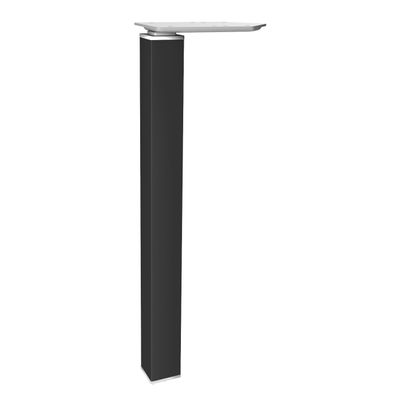 3253310164529-Bureau compact EXPRIM - L180 cm - Retour gauche - Plateau imitation Erable - Pieds carbone (Pieds de renfort obligato-P_79432333_2-2
