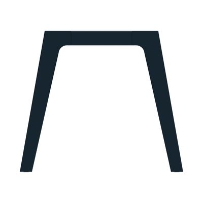 3253310161962-Bureau simple STEELY - L120 cm - Pieds carbone - plateau imitation Chêne gris-P_79432477_2-1