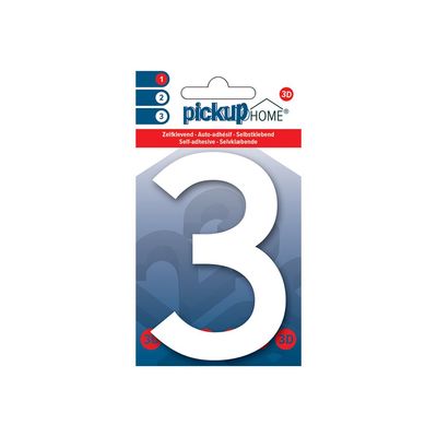 8711234017703-Pickup Home 3D Rio - Étiquette autocollante 100 mm - Chiffre 3 -  blanc-P_79435428_1-0