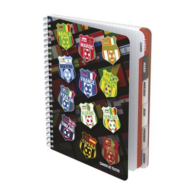 3020120243627-Cahier de textes spiralé Airness Fuse - 17 x 22 cm - différents modèles disponibles - Ha-P_79435581_1-0