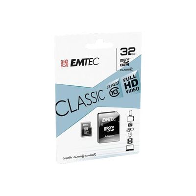 3126170158505-Emtec - carte mémoire 32 Go - Class 10 - micro SDHC-P_79436305_2-1