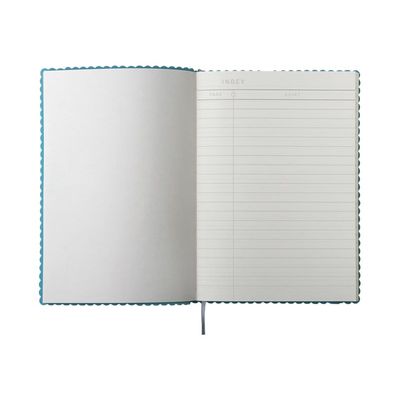 3108725884404-Oberthur Marquise - Carnet de notes souple A5 - 192 pages - ligné - bleu-P_79438961_2-2