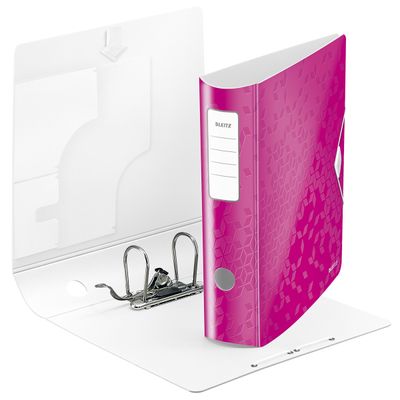 4002432105328-WOW - Classeur à levier 180° - Dos 60 mm - A4 - rose-P_79440649_2-1