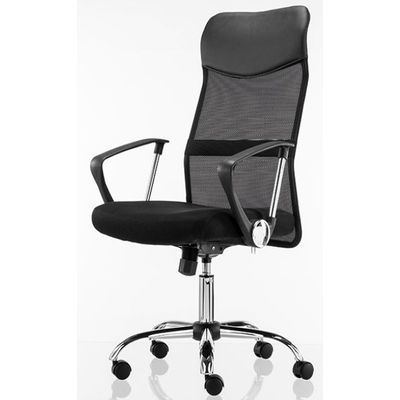 8435501003571-Fauteuil de bureau OMAHA - accoudoirs fixes - noir-P_79445345_3-2