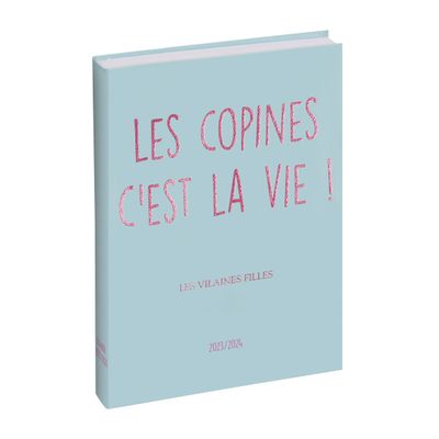 3660942000093-Agenda Les Vilaines Filles - 1 jour par page - 12,5 x 17,5 cm - disponible dans différentes couleurs ---0