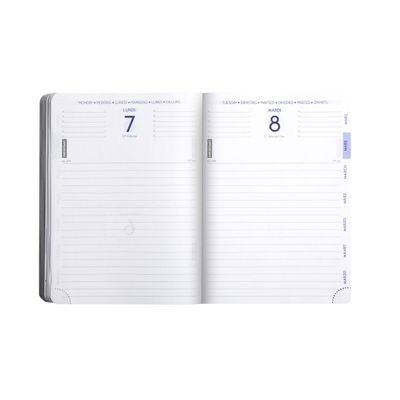 3660942000093-Agenda Les Vilaines Filles - 1 jour par page - 12,5 x 17,5 cm - disponible dans différentes couleurs ---2