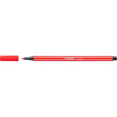 4006381333269-STABILO Pen 68 - Feutre pointe moyenne - rouge--0