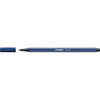 4006381333566-STABILO Pen 68 - Feutre pointe moyenne - gris Payne--0