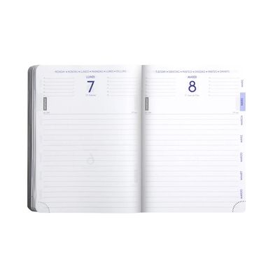 3660942043212-Agenda Grav'Chic - 1 jour par page - 12,5 x 17,5 cm - disponible dans différentes couleurs - Exacompta--1