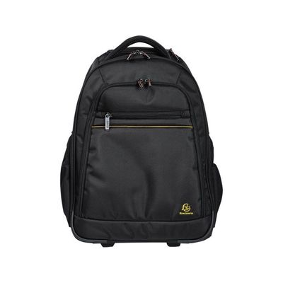 3130630186342-Exacompta Exactive - Sac à dos à roulettes pour ordinateur portable 15,6" - noir, orange--1