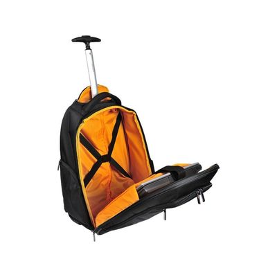 3130630186342-Exacompta Exactive - Sac à dos à roulettes pour ordinateur portable 15,6" - noir, orange--6